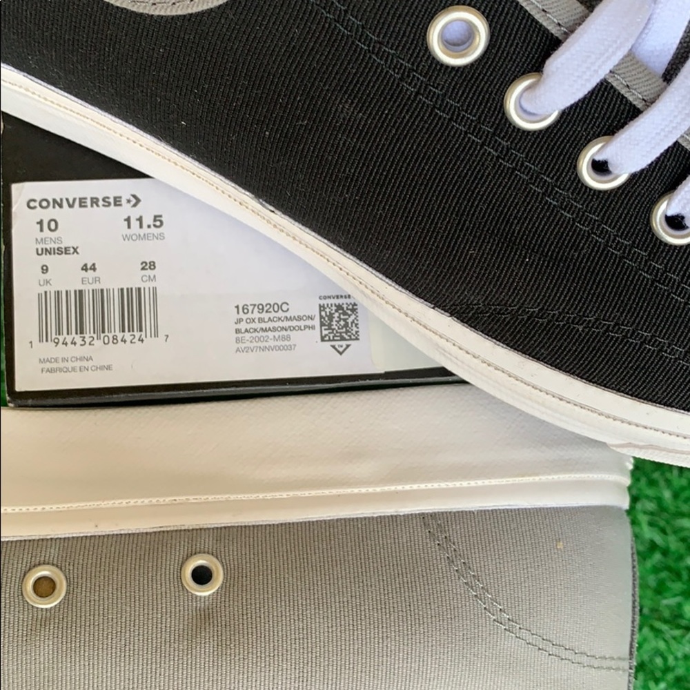 CONVERSE JP OX BLACK/MASON/DOLPHIN MEN’S - Picture 16 of 16